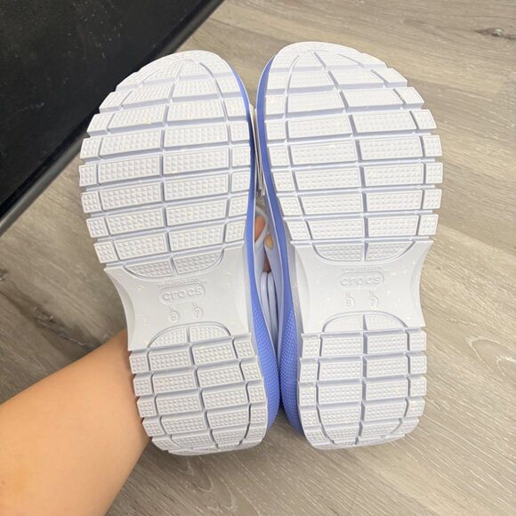 NWT Crocs Classic Mega Crush Sandal Dreamscape Moon Jelly Women's 7 / Men's 5 - Picture 9 of 13